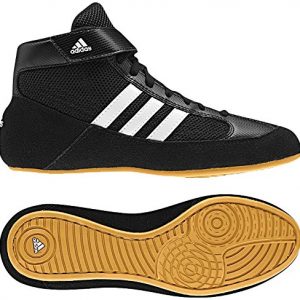 adidas Youth Boy's Kids Wrestling Mat Shoe Ankle Strap