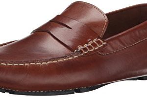 Cole Haan Men's Howland Penny Loafer, Saddle Tan, 11 M US