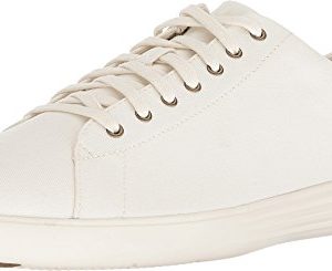 Cole Haan Men's Grand Crosscourt Sneaker Ivory Canvas