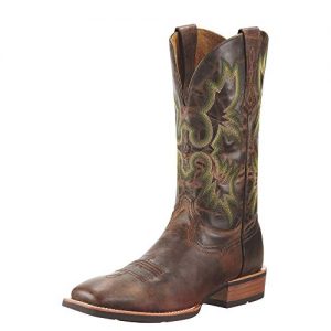 Ariat Men's Tombstone Western Cowboy Boot, Weathered Chestnut