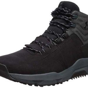 Under Armour Men's Culver Mid Waterproof Sneaker, Black (001)/Pitch Gray, 11