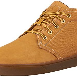 Timberland Men's Groveton Leather/Fabric Chukka, Wheat Nubuck