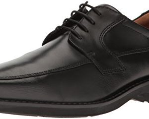 ECCO Men's Seattle Apron Toe Tie Oxford Black