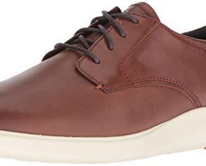 Cole Haan Men's Grand Plus Essex Wedge OX Oxford, Light Coffee/Ivory