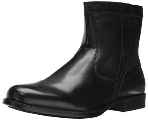 Florsheim Men's Medfield Plain Toe Zip Boot Fashion, Black