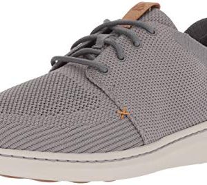 CLARKS Men's Step Urban Mix Sneaker, Grey Textile Knit