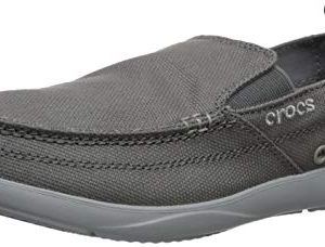 Crocs Men's Walu Loafer, Slate Light Grey
