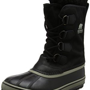 Sorel Men's Pac Nylon Snow Boot,Black/Tusk