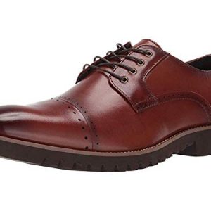 STACY ADAMS Men's Barcliff Cap-Toe Lace-Up Oxford