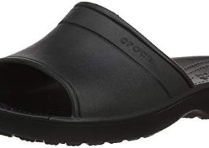 Crocs Unisex Classic Slide Sandal, Black