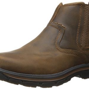 Skechers Men's Relaxed Fit Segment - Dorton Boot,Dark Brown
