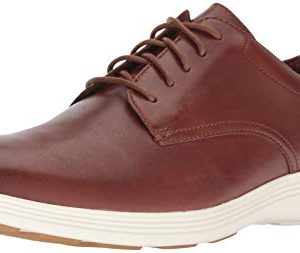 Cole Haan Men's Grand Tour Plain Oxford Woodbury/Ivory Flat
