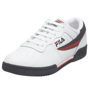Fila Men's Original Vintage Fitness Shoe,White/Navy/Red,12 M