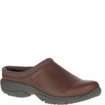 Merrell Men's Encore REXTON Leather AC+ Clog, Dark Earth
