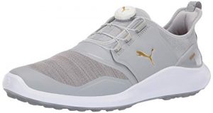 Puma Golf Men's Ignite Nxt Disc Golf Shoe, high Rise Team Gold-Puma White