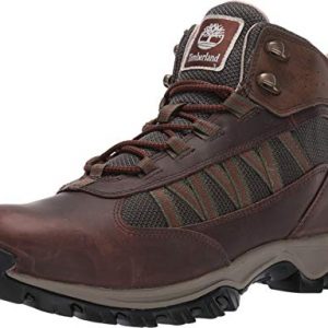 Timberland Mens Mt. Maddsen Lite Mid Outdoor Boots, Dark Brown