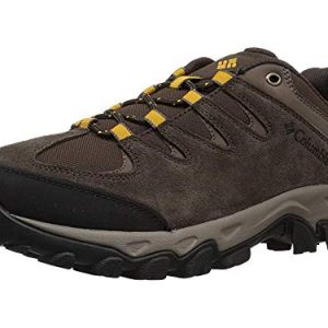 Columbia Men's Buxton Peak Hiking Shoe, Cordovan, Squash