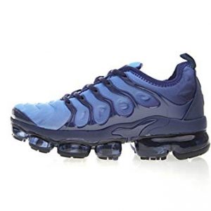 Yuyou Men's Sneakers Sports Air Cushion Lightweight Plus Tn Running Fitness Training Shoes Navy Blue/Black