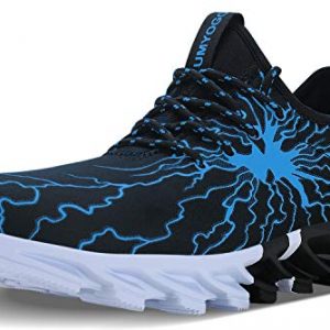 UBANG Mens Fashion Graffiti Sneakers Non Slip Casual Tennis Walking