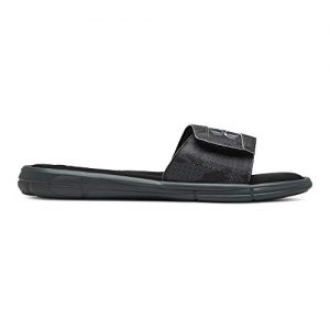 Under Armour Men's Ignite Bustle V Slide Sandal, Pitch Gray