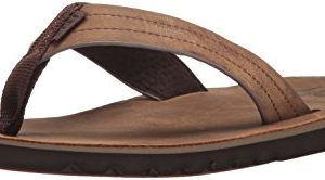 Reef Mens Sandal Voyage Le | Premium Real Leather Flip Flops