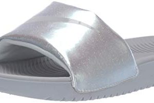 Nike Boys Kawa Slide (GS/PS) Sandal, Wolf Grey/Wolf Grey