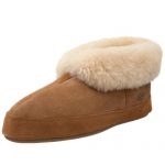 ACORN Men's Sheepskin Bootie,Walnut