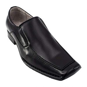 STACY ADAMS Boy's Jessie Oxford Dress, Black