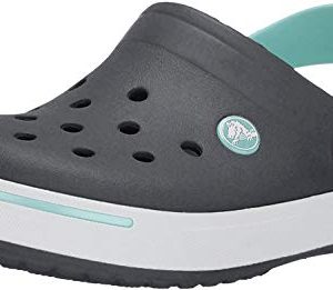 Crocs Kids Crocband II Slip On Clog Navy/Ice Blue