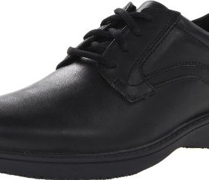 CLARKS Men's Wader Pure Food Service Shoe, Black