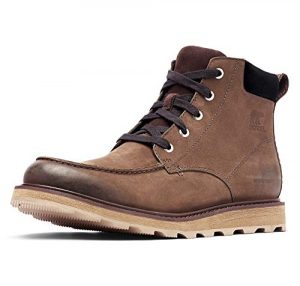 Sorel - Men's Madson Moc Toe Waterproof Boot, All-Weather Footwear