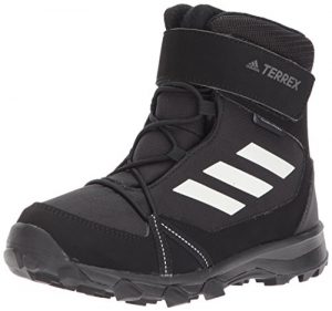 adidas Outdoor Unisex-Kid's Terrex Snow Boot, Black/chalk White/Grey Four