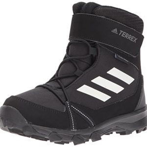 adidas Outdoor Unisex-Kid's Terrex Snow Boot, Black/chalk White/Grey Four