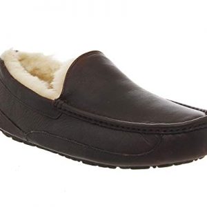 UGG Men's Ascot Slipper, China Tea Leather