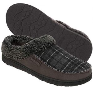 Dearfoams Indoor/Outdoor Men's Clog Slipper