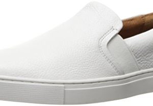 FRYE Women's Ivy Slip Fashion Sneaker, White