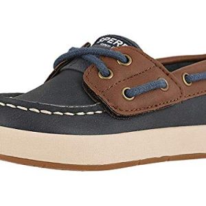 SPERRY Kids Baby Boy's Cruise Boat Jr (Toddler/Little Kid) Navy/Brown