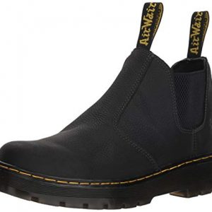 Dr. Martens Men's Hardie Boot, Black, 8 Regular