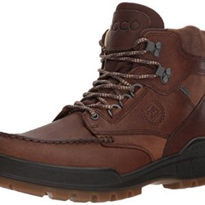 ECCO Men's Track 25 Premium High Winter Boot, Cocoa Brown/Camel