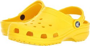 Crocs Unisex-Kid's Classic Clog, Lemon