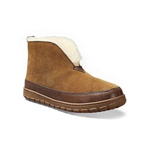 Eddie Bauer Men's Shearling Boot Slipper