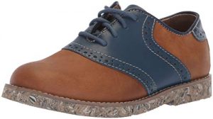 Florsheim Kids Boys' Kennett Jr II Oxford, Brown/Navy