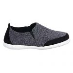 ISOTONER Zenz Men's Sport Knit Slip-On Walking Shoe Black