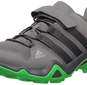 adidas outdoor Kids' Terrex Hiking Boot, Grey Four/Active Green
