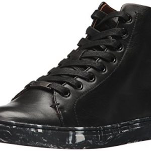 FRYE Women's Ivy High Top Sneaker, Black