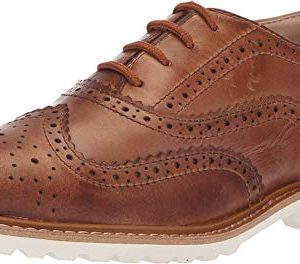 Kenneth Cole REACTION Kids Boy's Wing Brogue Leather