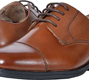 Florsheim Kids Boys' Reveal Cap Toe Oxford Jr, Cognac