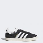 Adidas ORIGINALS Boys' Gazelle Sneaker, Dark Solid Grey/White/Metallic Gold