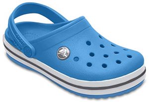 Crocs Kids' Crocband Clog, Bright Cobalt/Charcoal