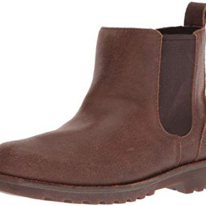 UGG Unisex-Kids K Callum Chelsea Boot, Chocolate